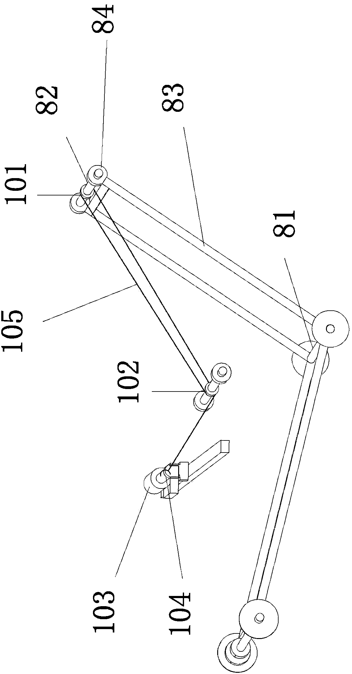 Conveyor with adjustable height