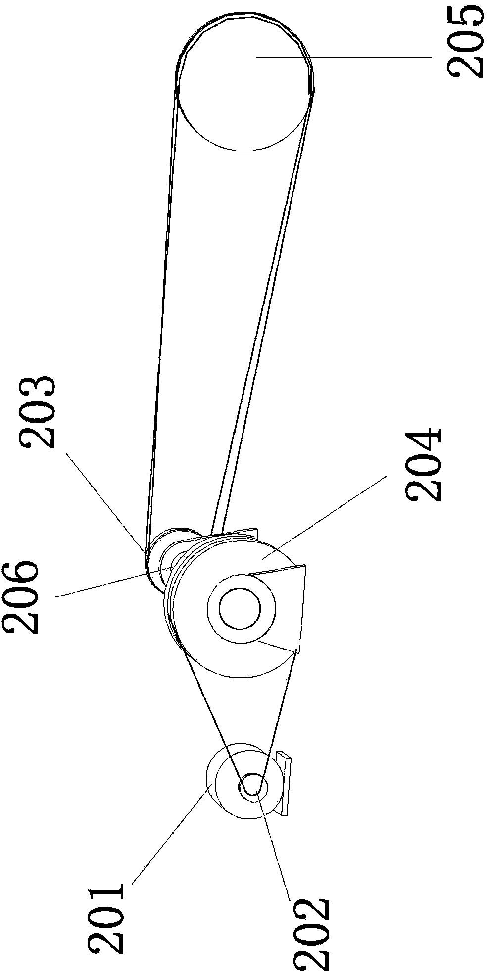 Conveyor with adjustable height