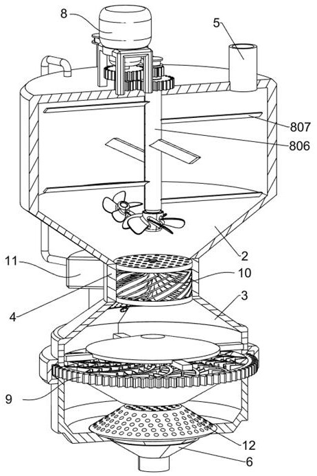 Crosslinking agent production device based on high-pressure filtration for oil field