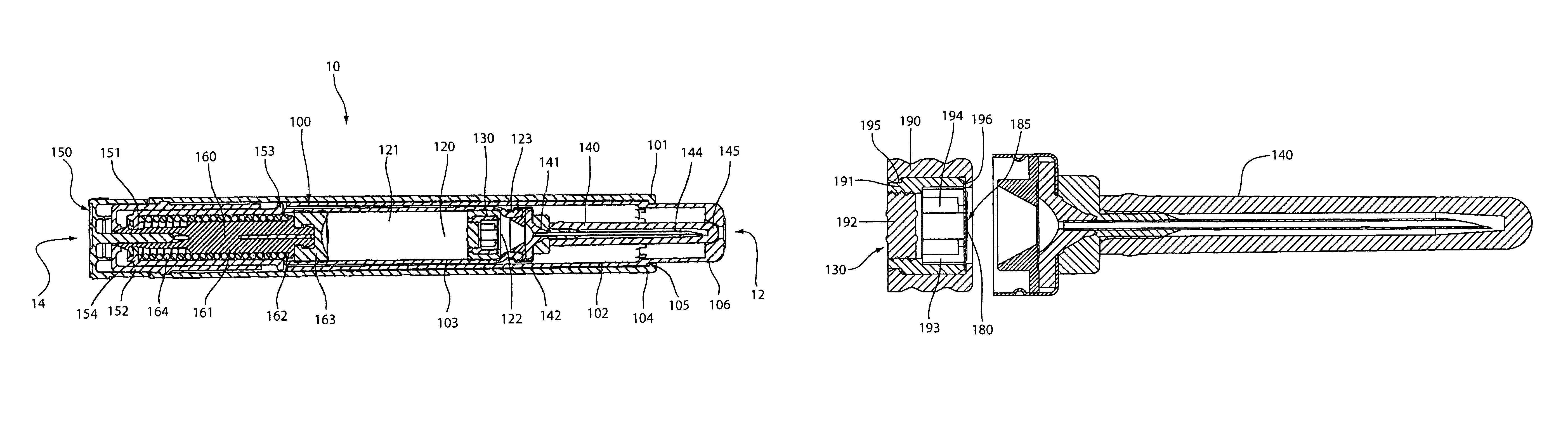 Drug delivery system with a small amount of a therapeutic agent