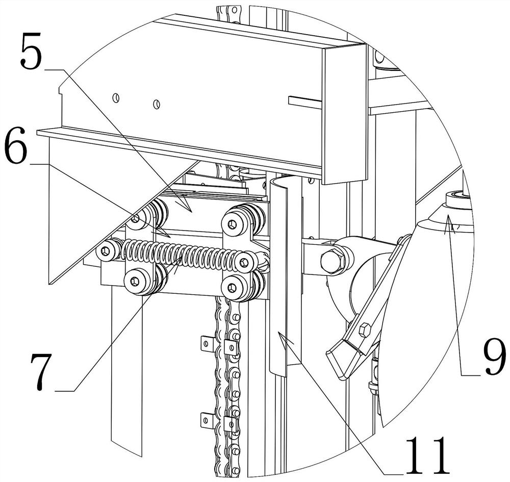 Peeling machine for specially removing rotary type melons and fruits