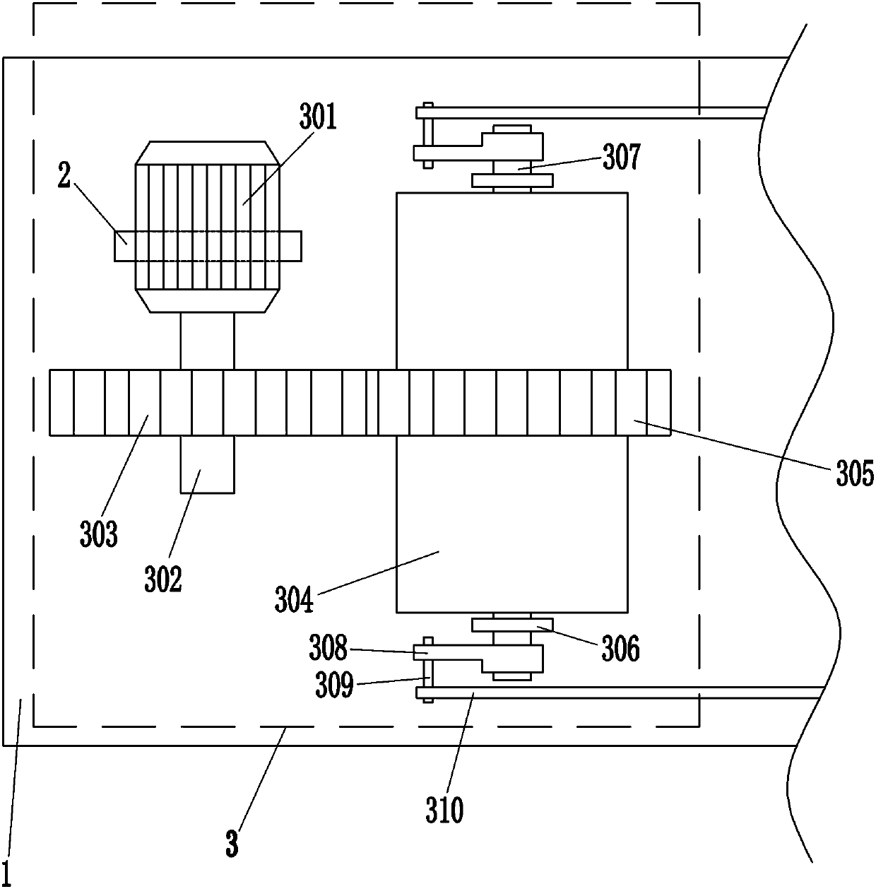 Agricultural peanut sun-drying equipment