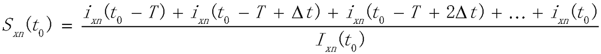 Input-current-based method for diagnosing open-circuit fault of diode of subway rectifier set