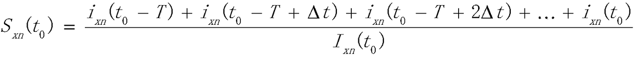 Input-current-based method for diagnosing open-circuit fault of diode of subway rectifier set