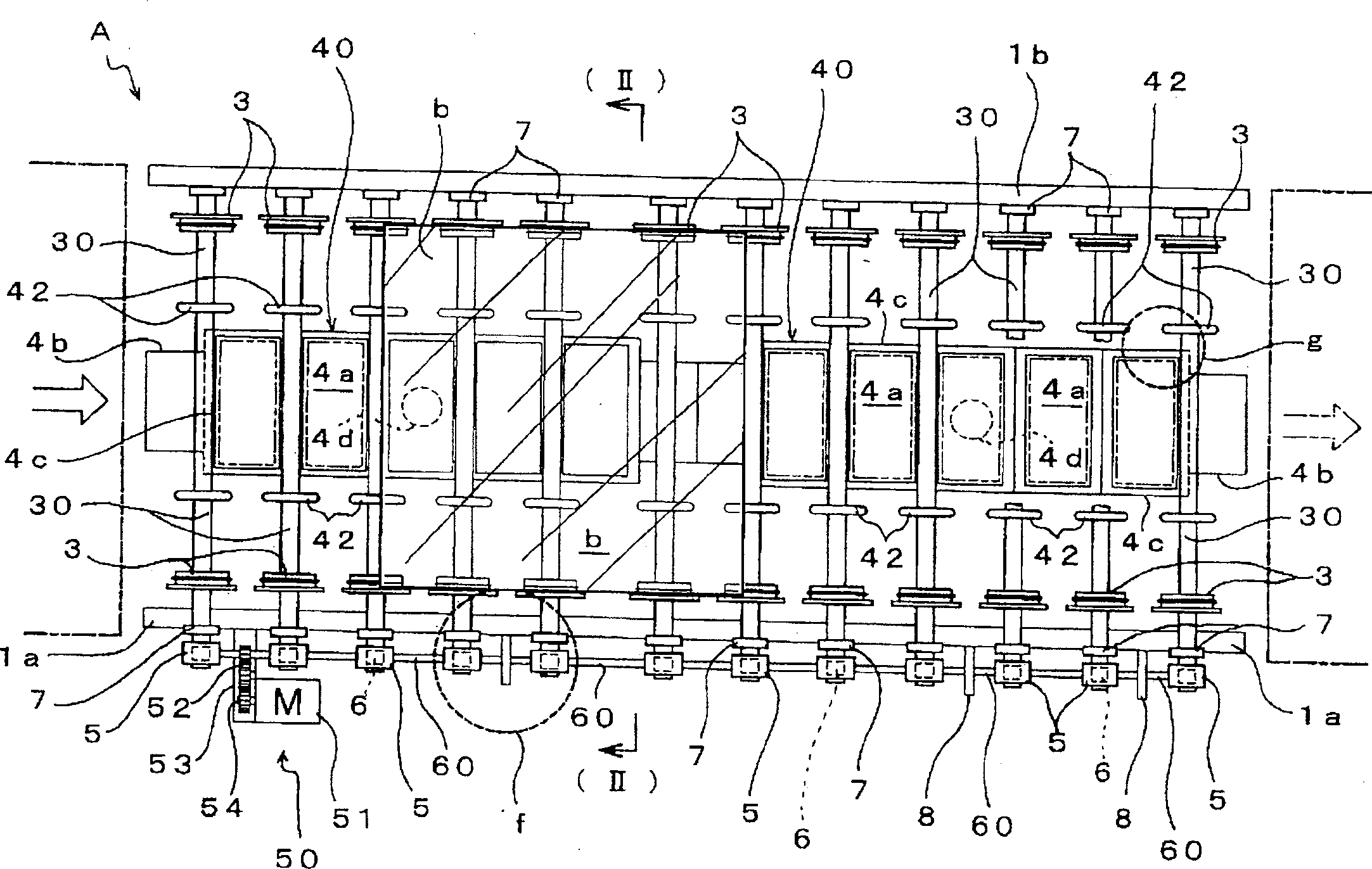 Roll conveyer