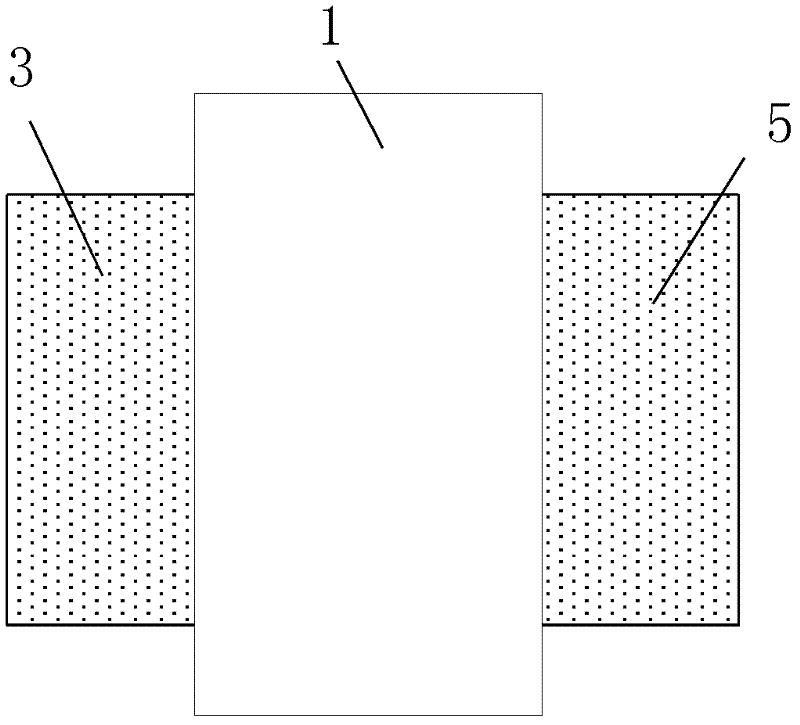 Tunneling field effect transistor with T-shaped grid structure and low power consumption