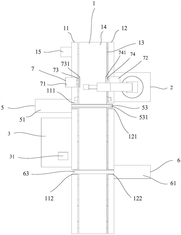 A screw dismantling line