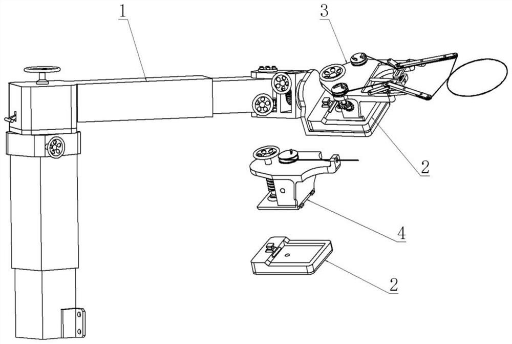 Medical instrument for tightening double-thread-end steel wire