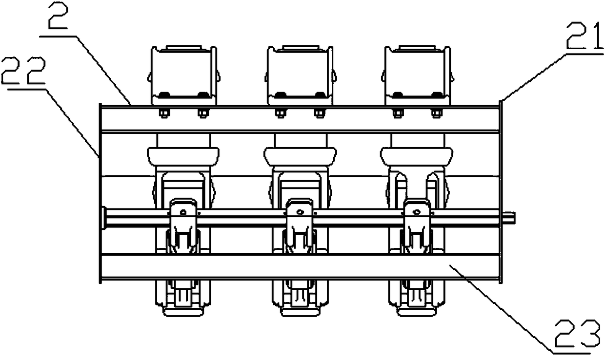 A vacuum switch module for nitrogen insulated ring main unit