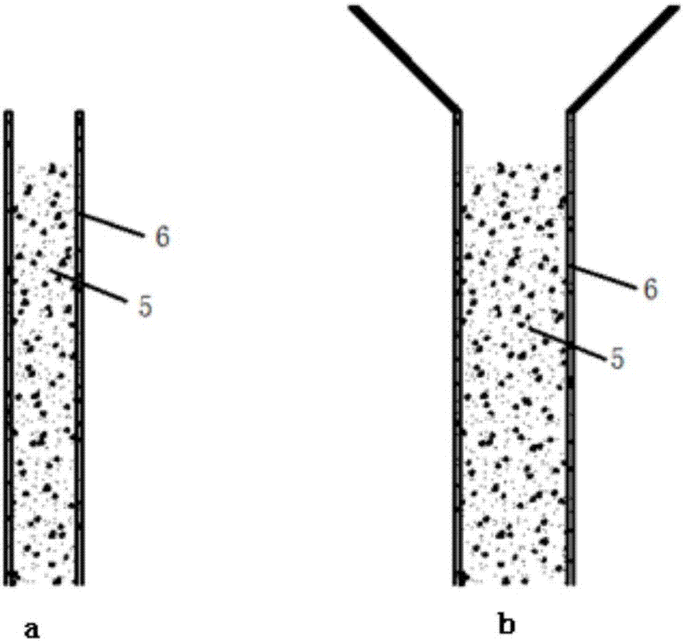 Sponge city sand drain drainage system