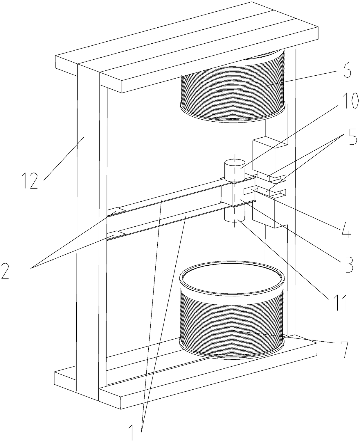 A non-linear magneto-mechanical coupled composite energy harvester