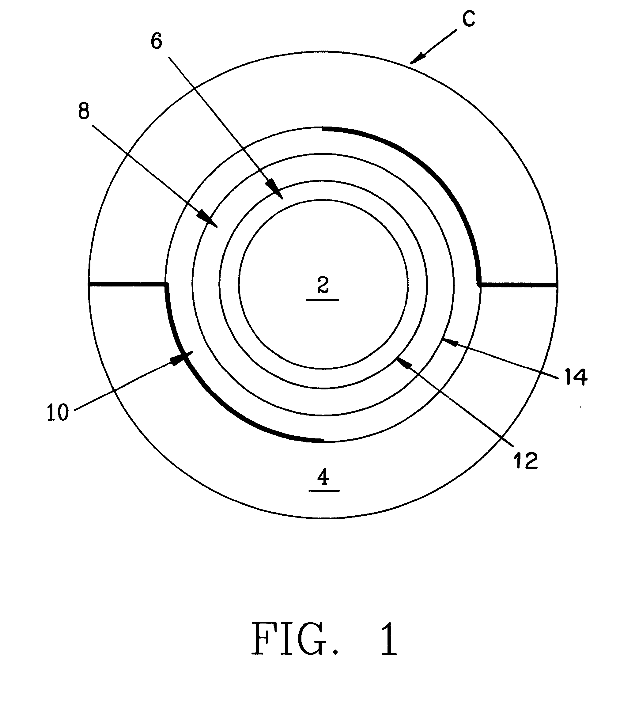 Oxidation-resistant interfacial coating for fiber-reinforced ceramic