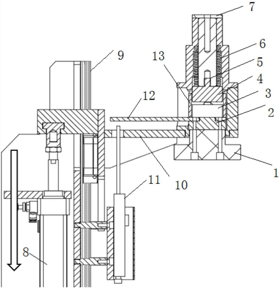 Press fitting device