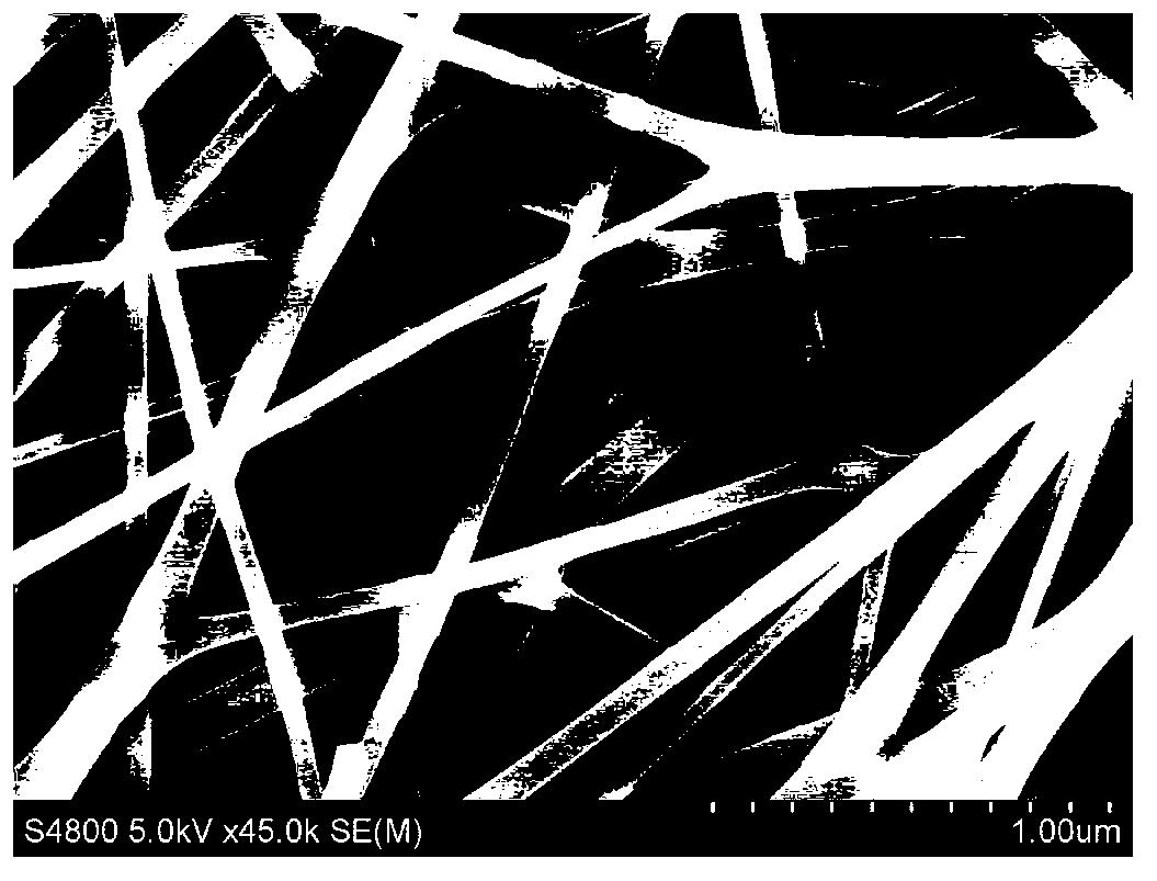 Method for preparing porous nitrogen-contained carbon fiber electrode material from melamine resin/polyvinyl alcohol aqueous solution through high-pressure static spinning technology