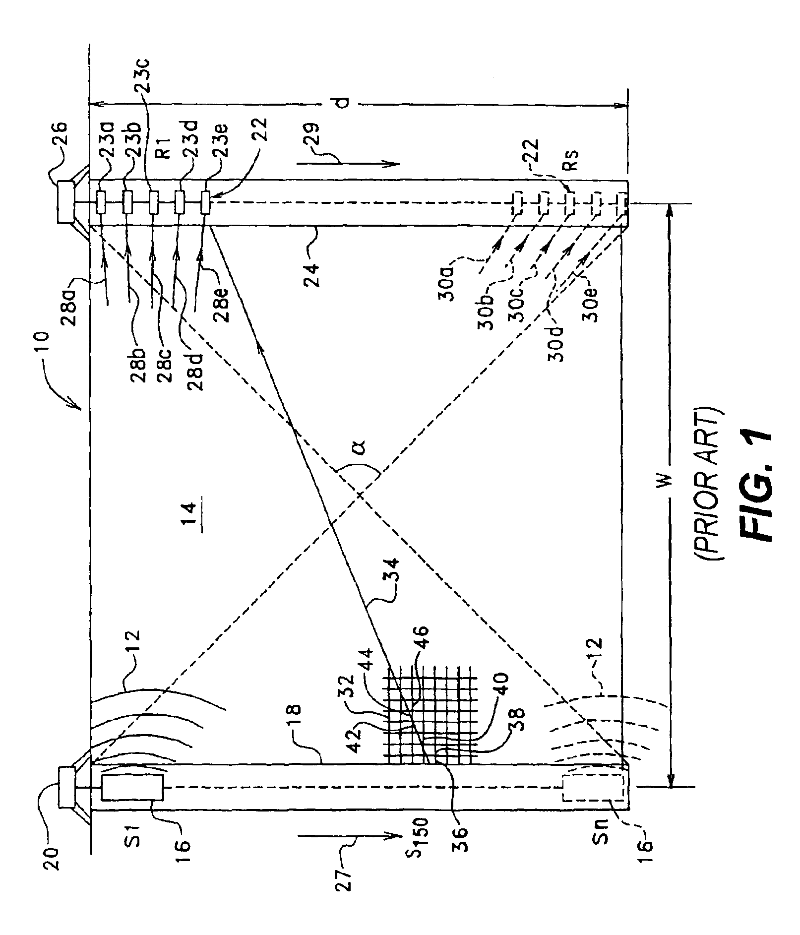 Walkaway tomographic monitoring