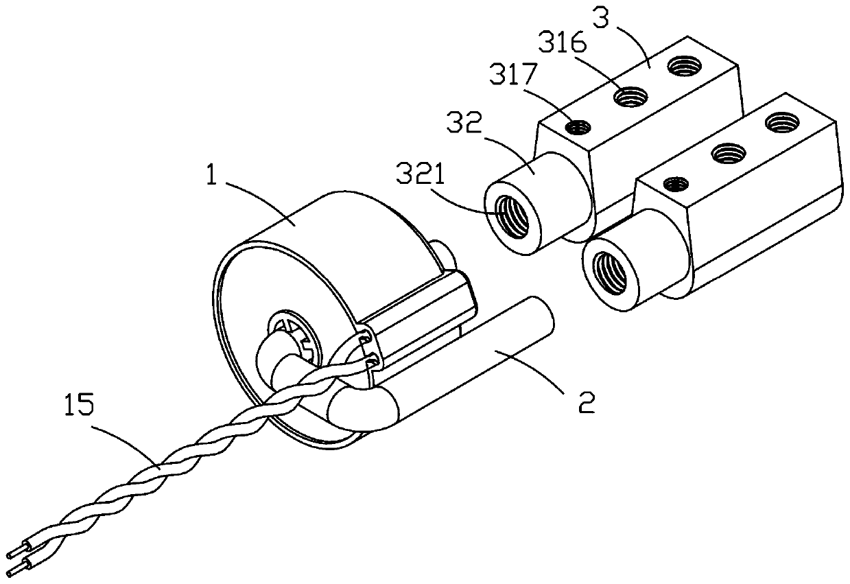 Connecting structure of mutual inductor and wiring terminal button, manufacturing method and instrument