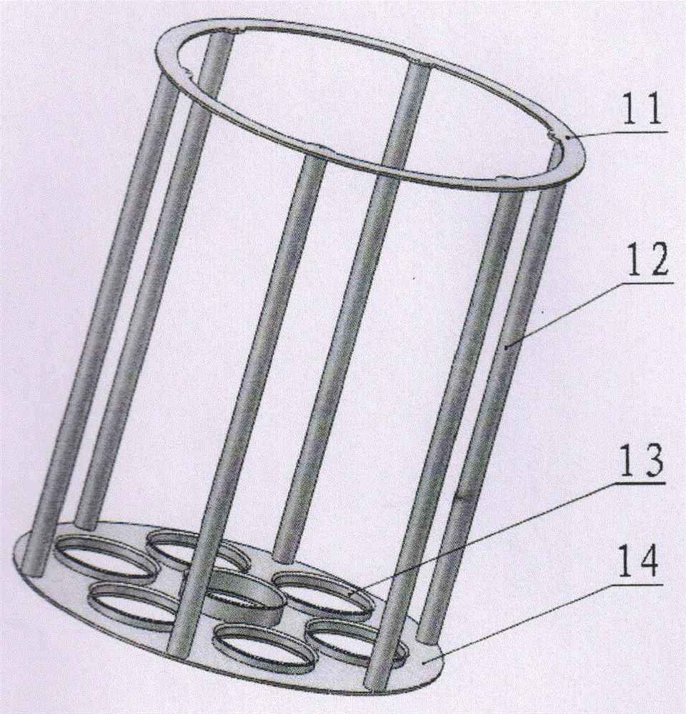 A kind of circular bag filter and its manufacturing method