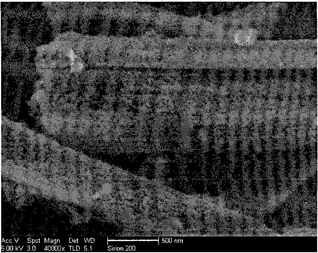 Flesh-colored ZnO porous nanoscale rod-like material and preparation method thereof