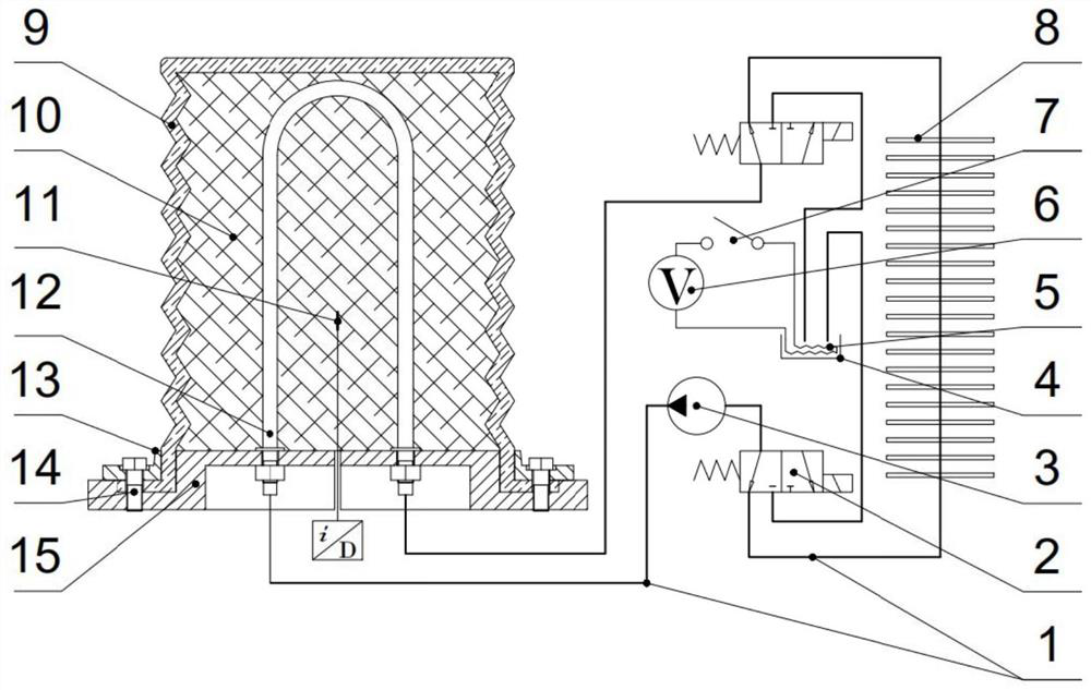 A phase change buoyancy adjustment device with cold and hot water circulation control