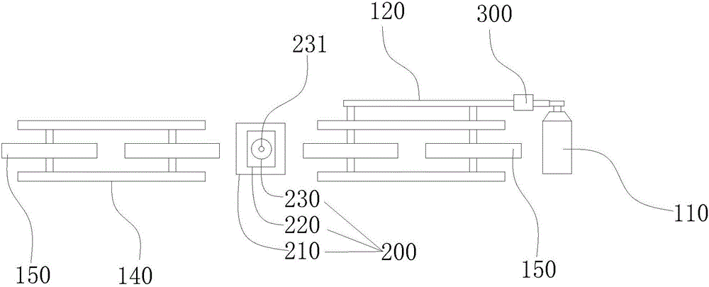 Resistance-reducing type slurry hole drilling device for large-diameter jacking pipe and construction method thereof