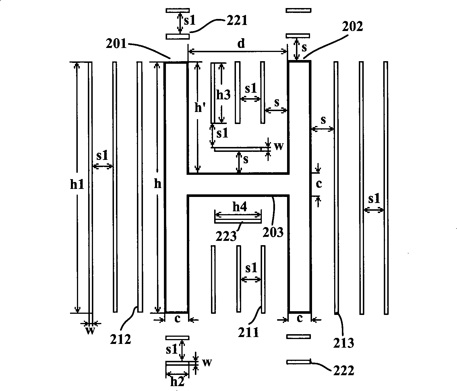 Layout for reducing aberration sensitiveness, light shield manufacture and graphic method