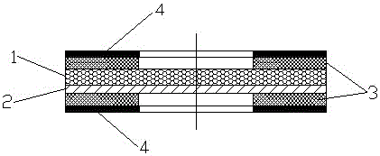 Acoustically transparent membrane module with high resistance to water pressure and manufacture method thereof