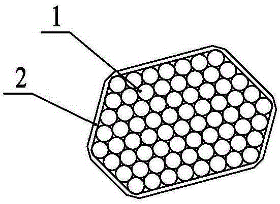 Bead ring compound piece and tire rim structure with same