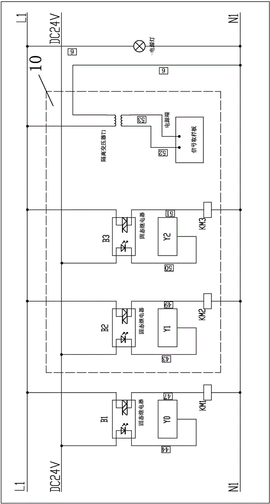 Earth leakage protection device overload testing device