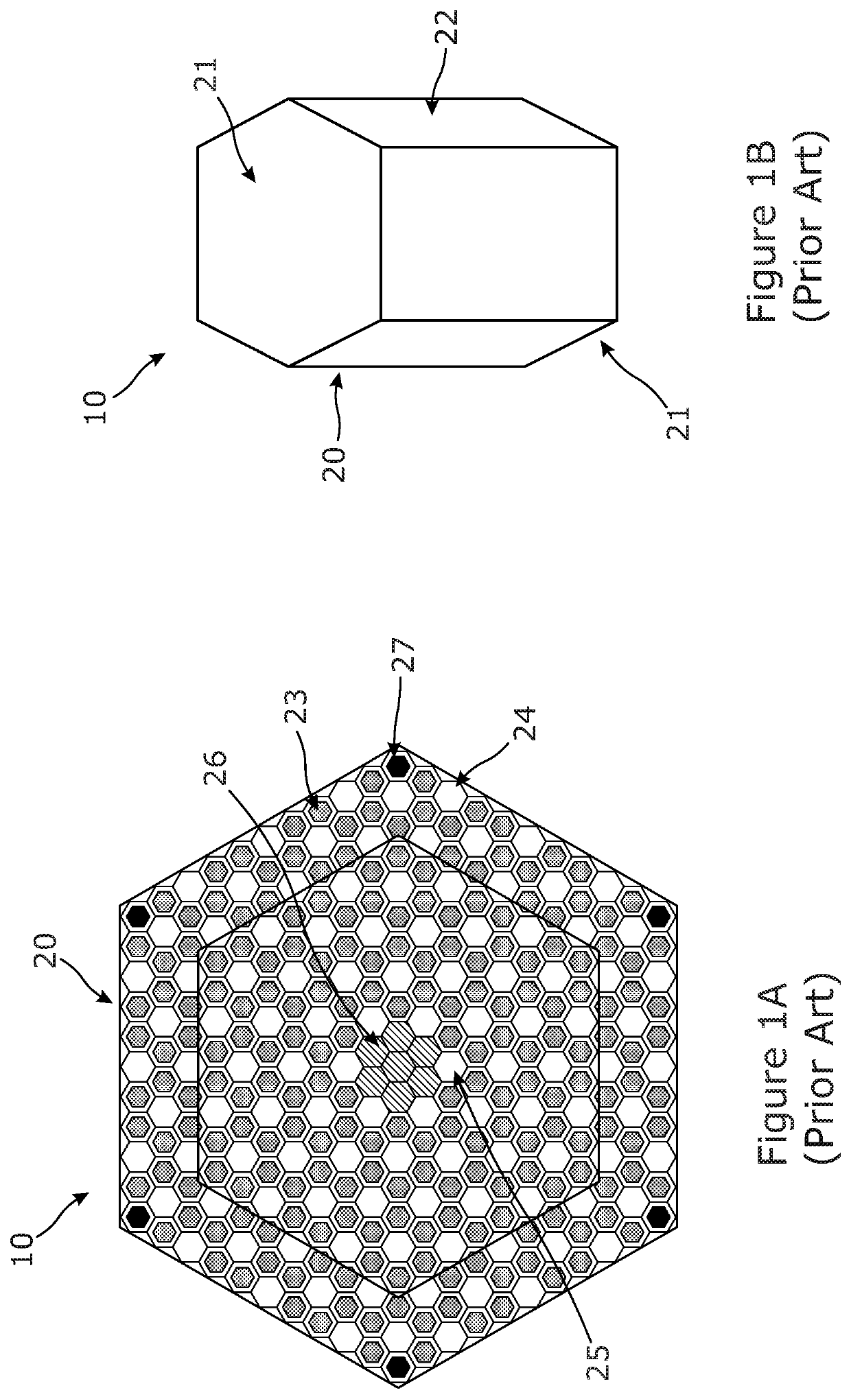 High temperature gas-cooled reactor core