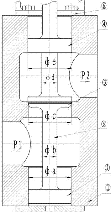 Energy-saving balanced high-pressure single seated valve