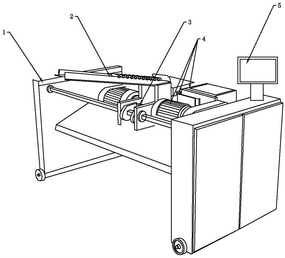 Full-automatic double-head chamfering machine