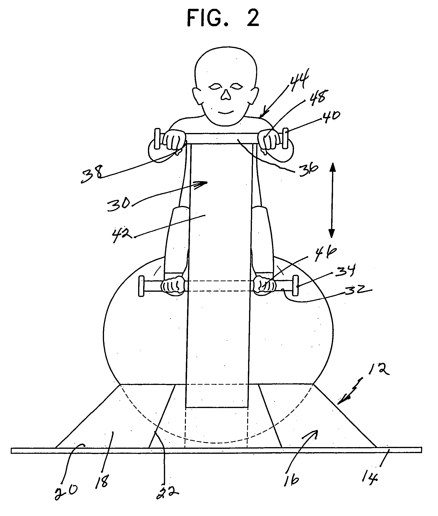 Child bouncing apparatus