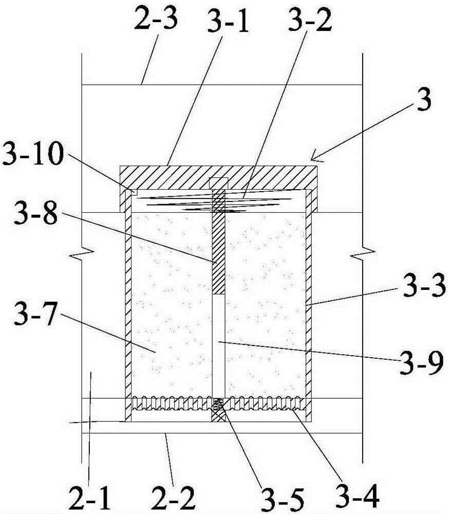 Snowfall infiltration parameter determination system and method based on indoor simulation test