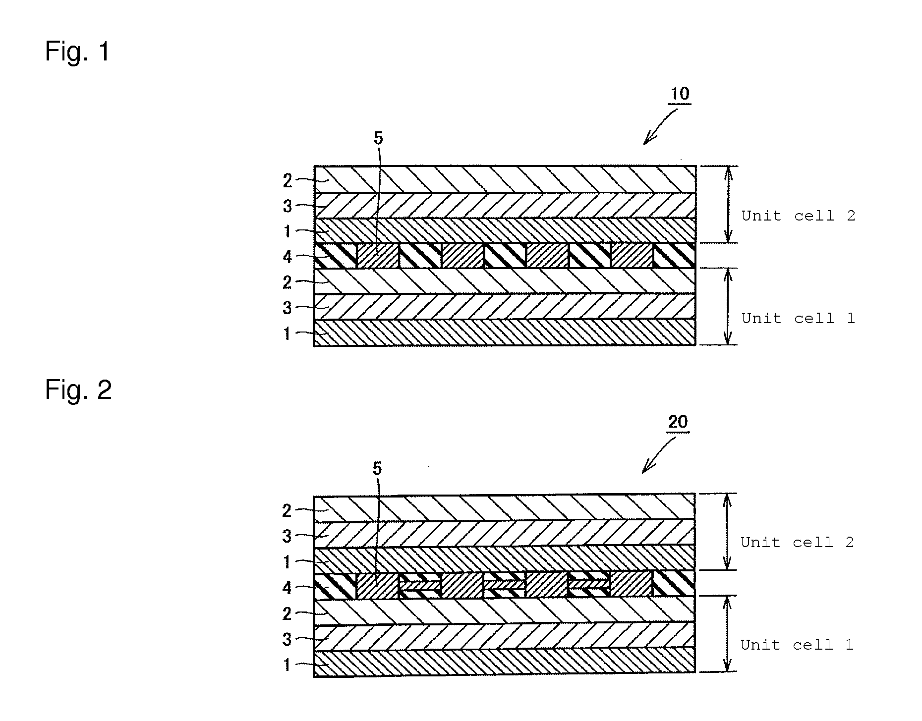 Intercellular separation structure body and laminate type solid secondary battery provided with the same