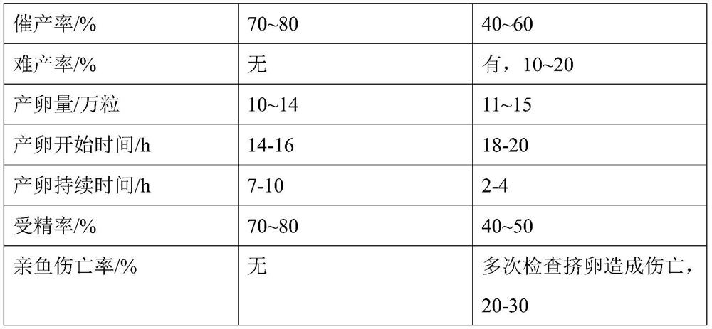 Artificial breeding method for yellow barbus capito