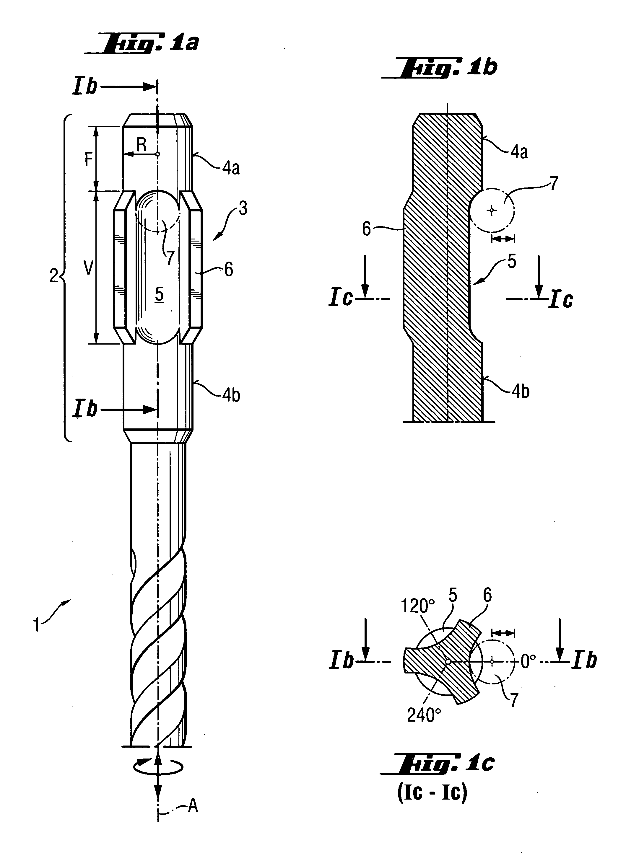 Shank for a rotary/percussion tool