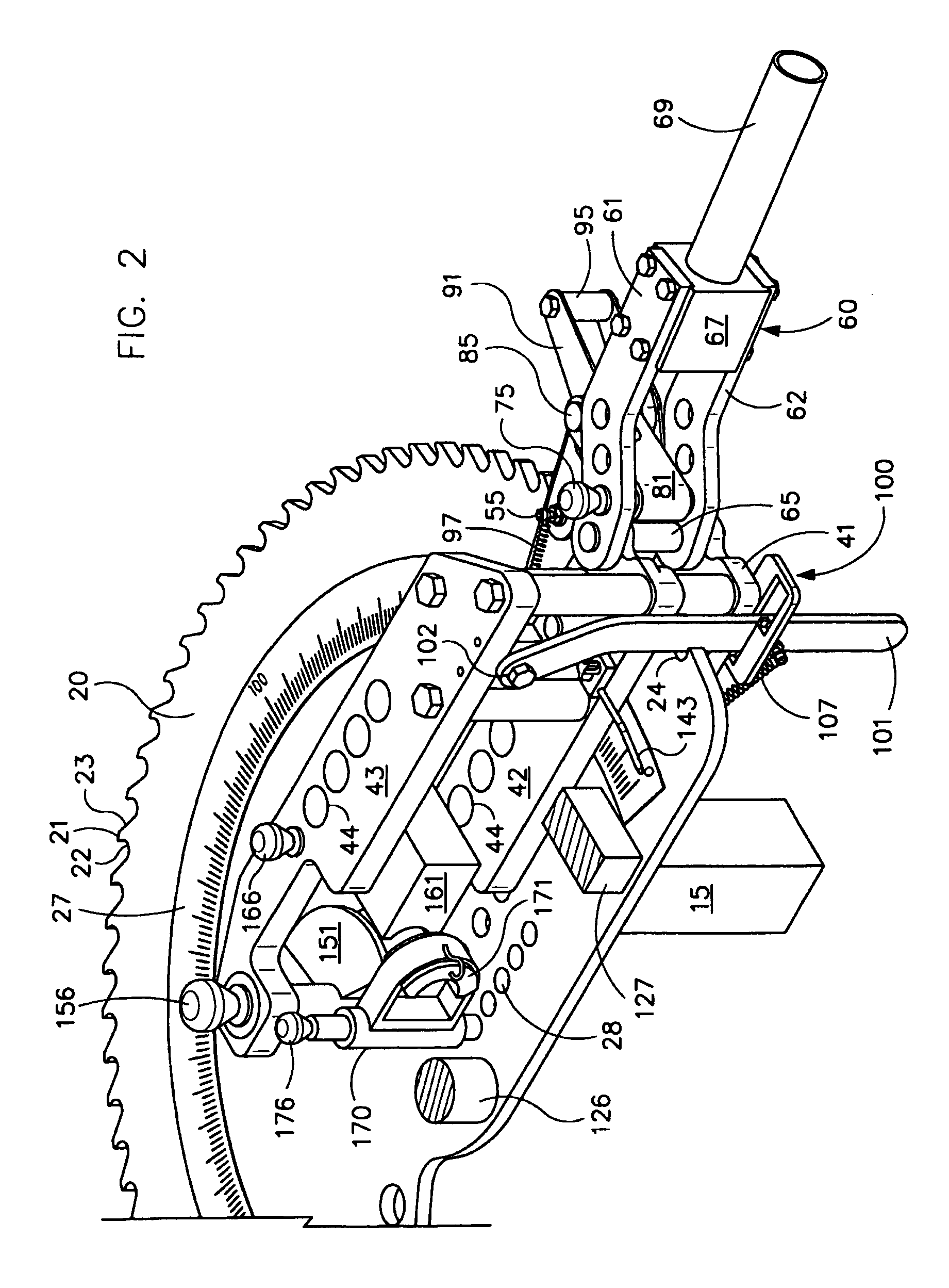 Tube bending machine