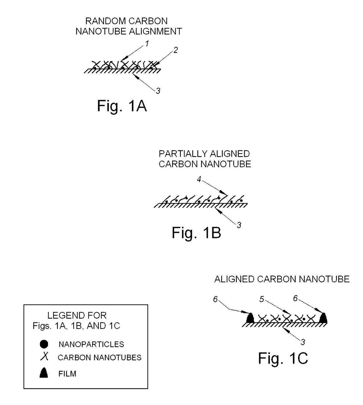 Infrared radiation detectors using carbon nanotubes-silicon vanadium oxide and or amorphous silicon nanoparticles-CNT nanocomposites and methods of constructing the same