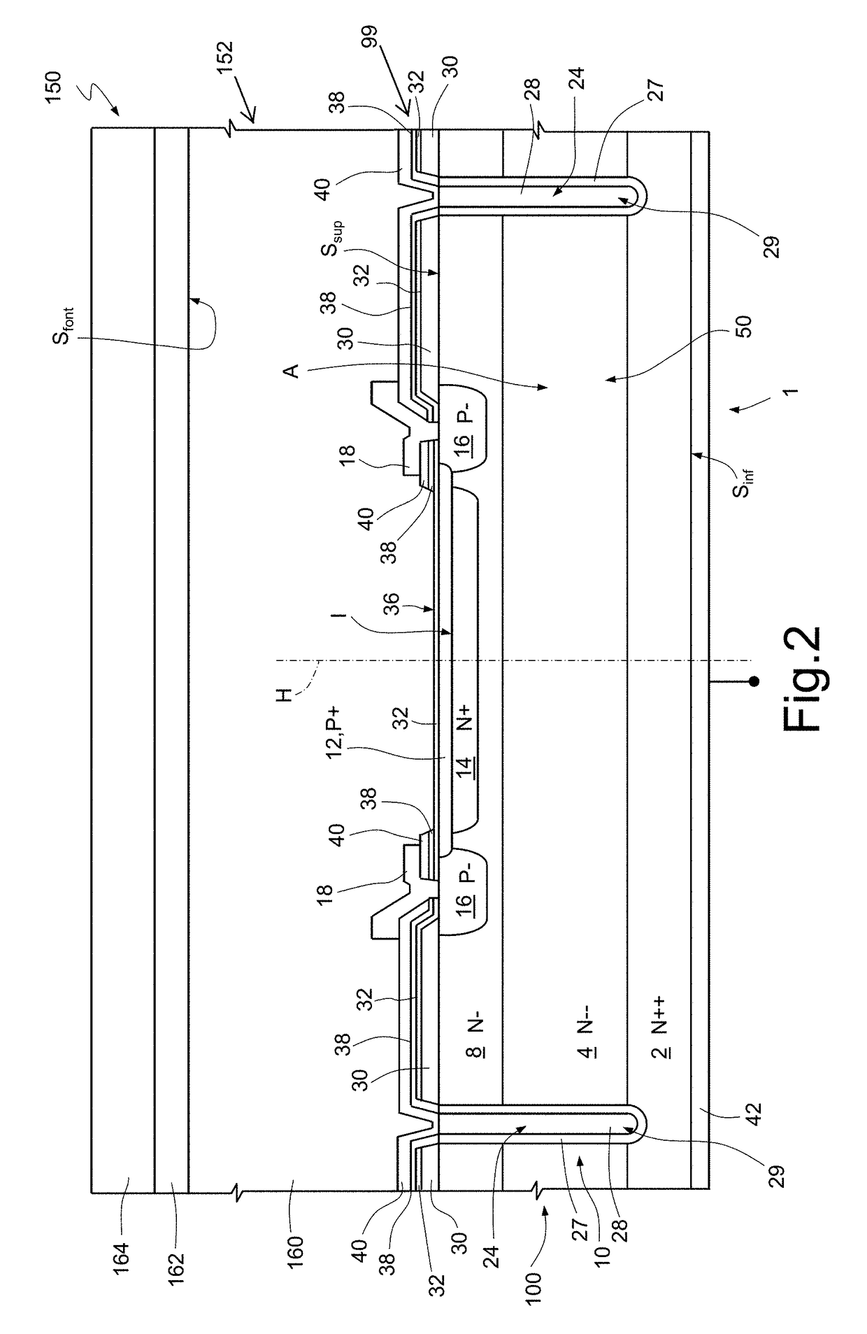 Array of geiger-mode avalanche photodiodes for detecting infrared radiation