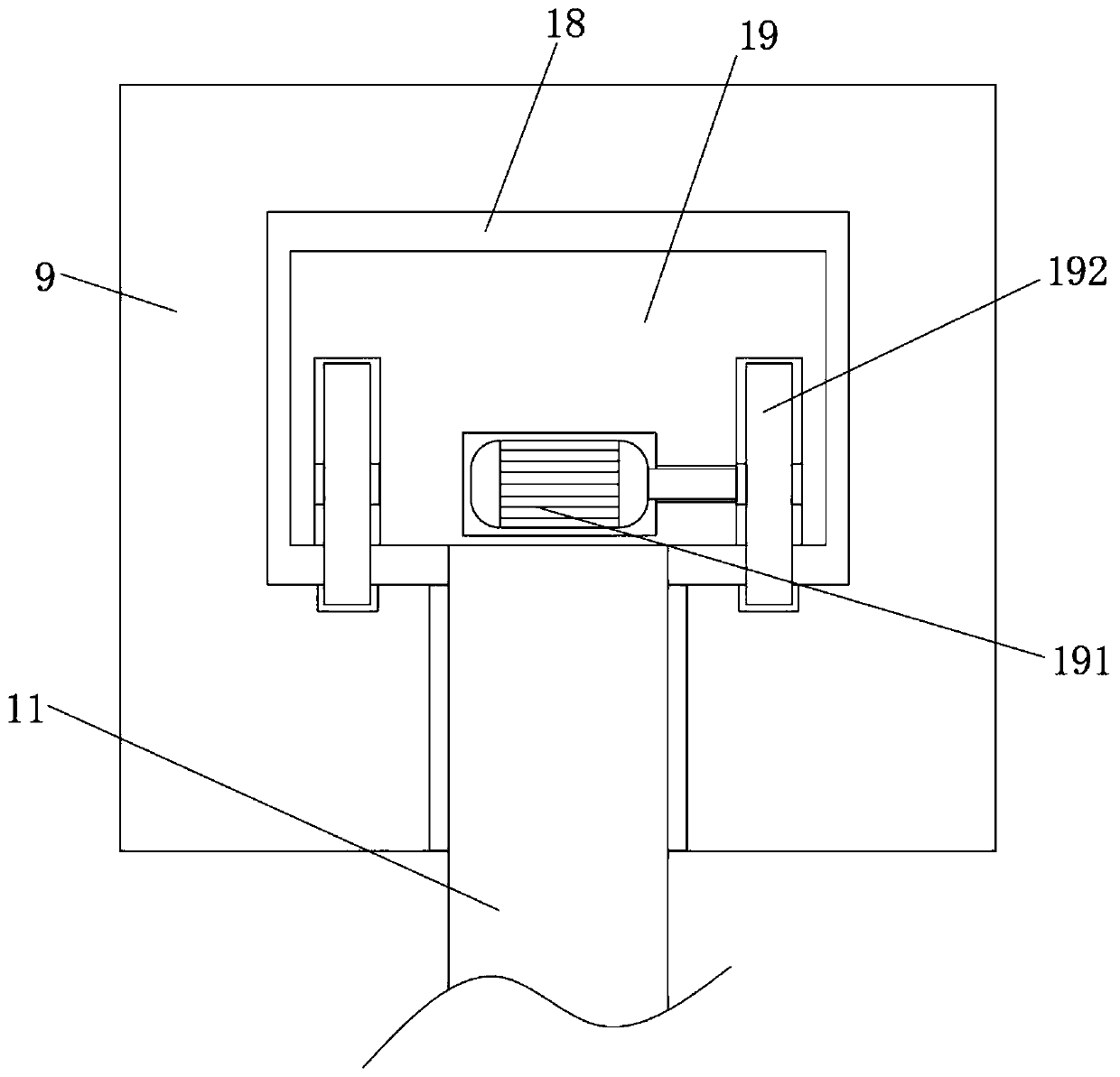 Plate automatic stacking machine