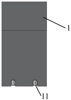 Test system for simulating anti-explosion characteristic of target under confining pressure condition