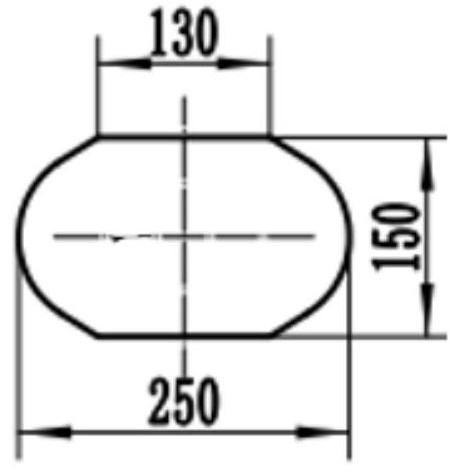 Aviation protection helmet body and preparation method thereof