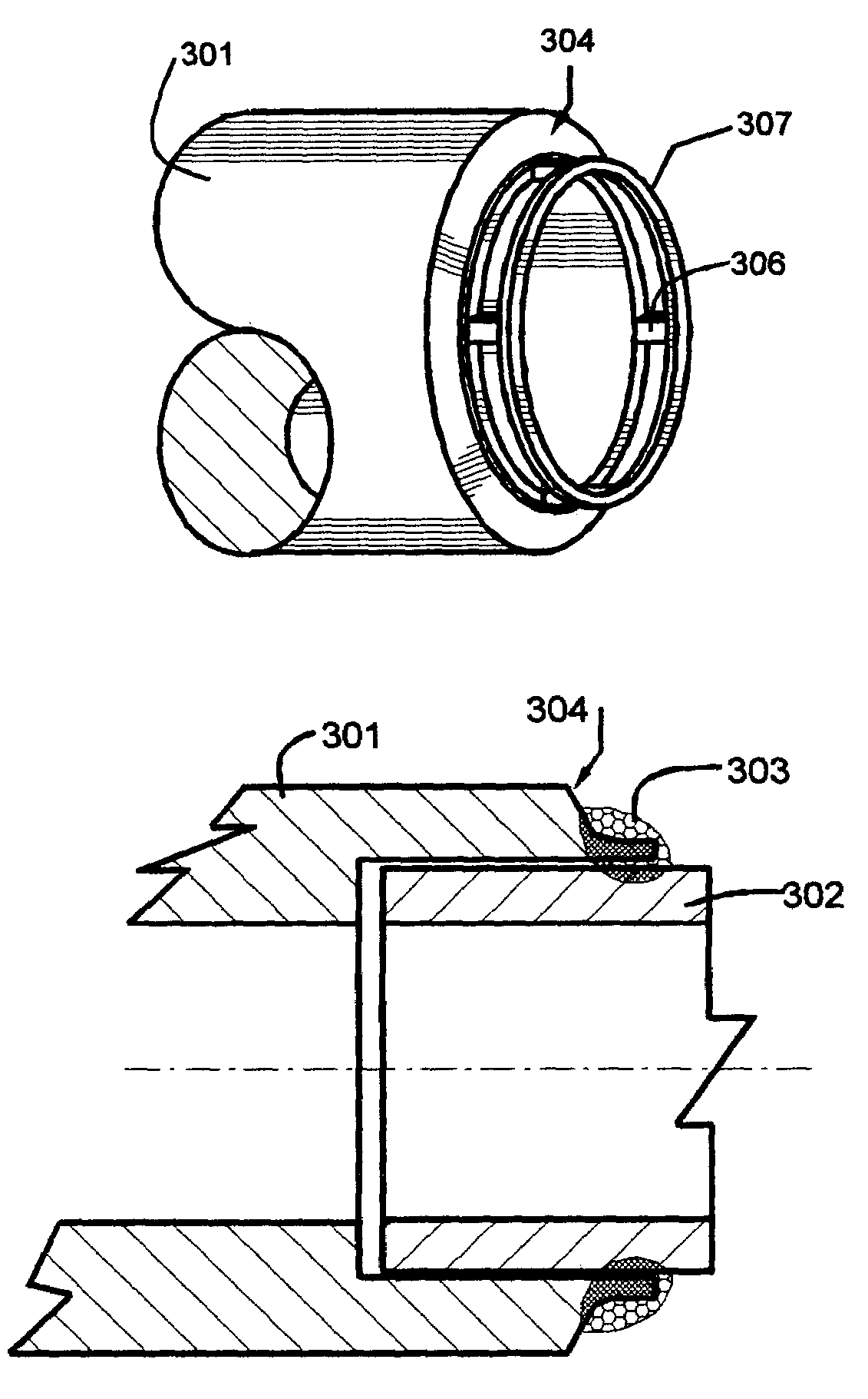 Socket-welded pipe joint