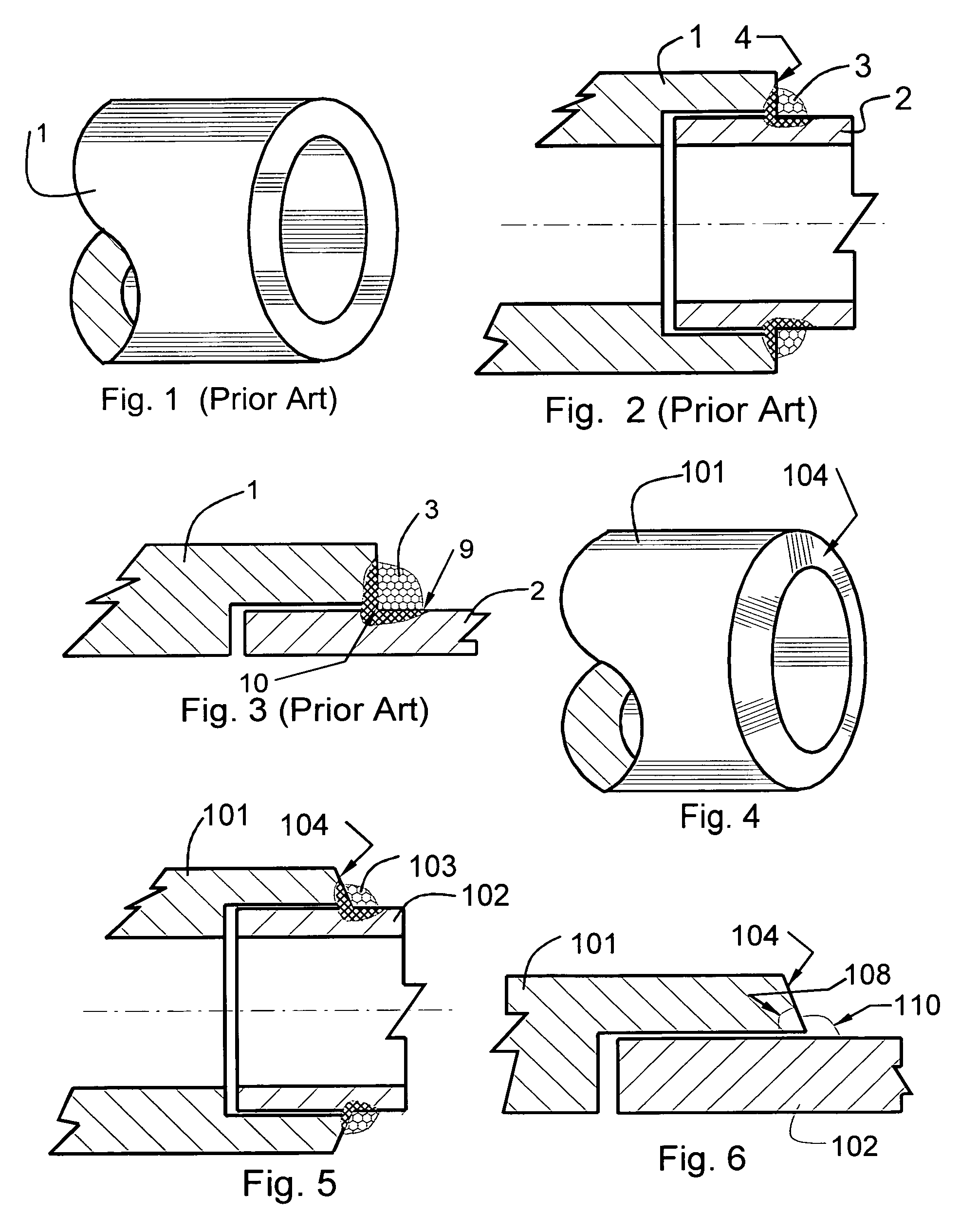 Socket-welded pipe joint