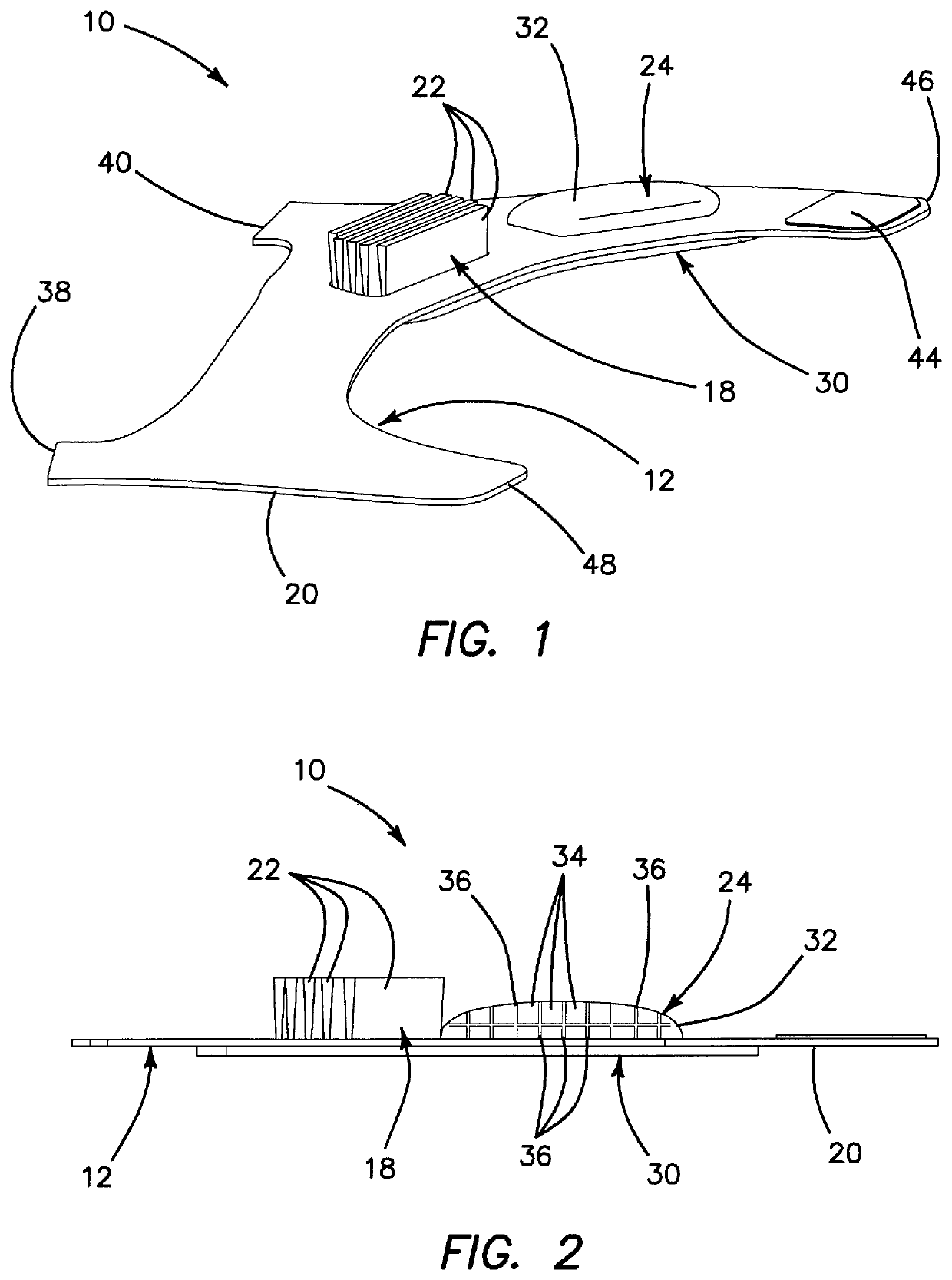 Footwear-based cleaning systems and methods