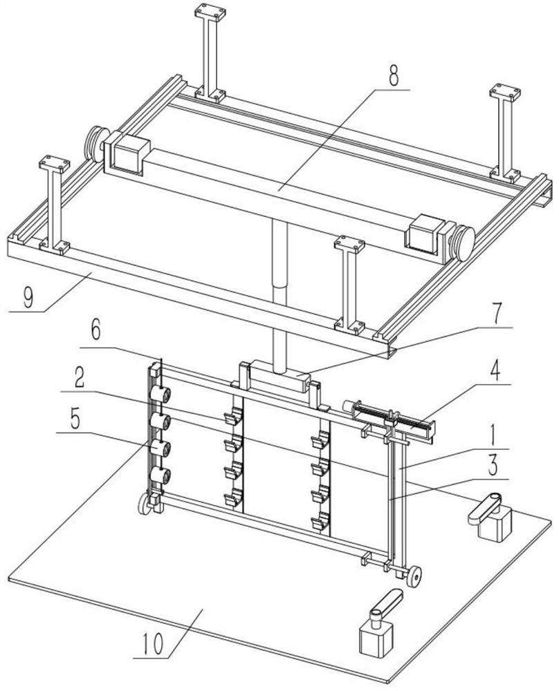 Zinc coating electroplating system and electroplating method