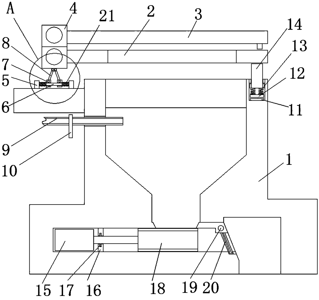 Anti-suck-back structure of smart toilet lid