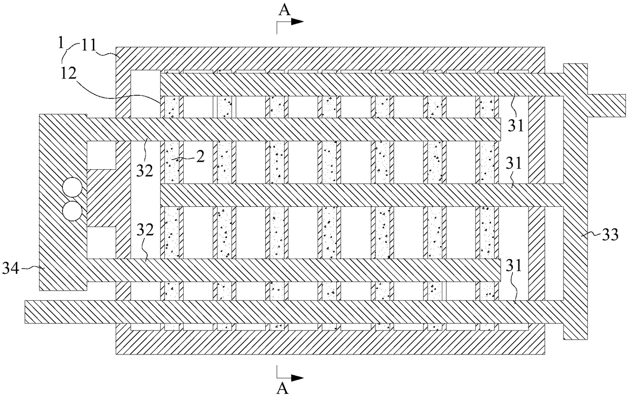 Display device, array substrate, gate drive circuit, transistor and manufacturing method thereof