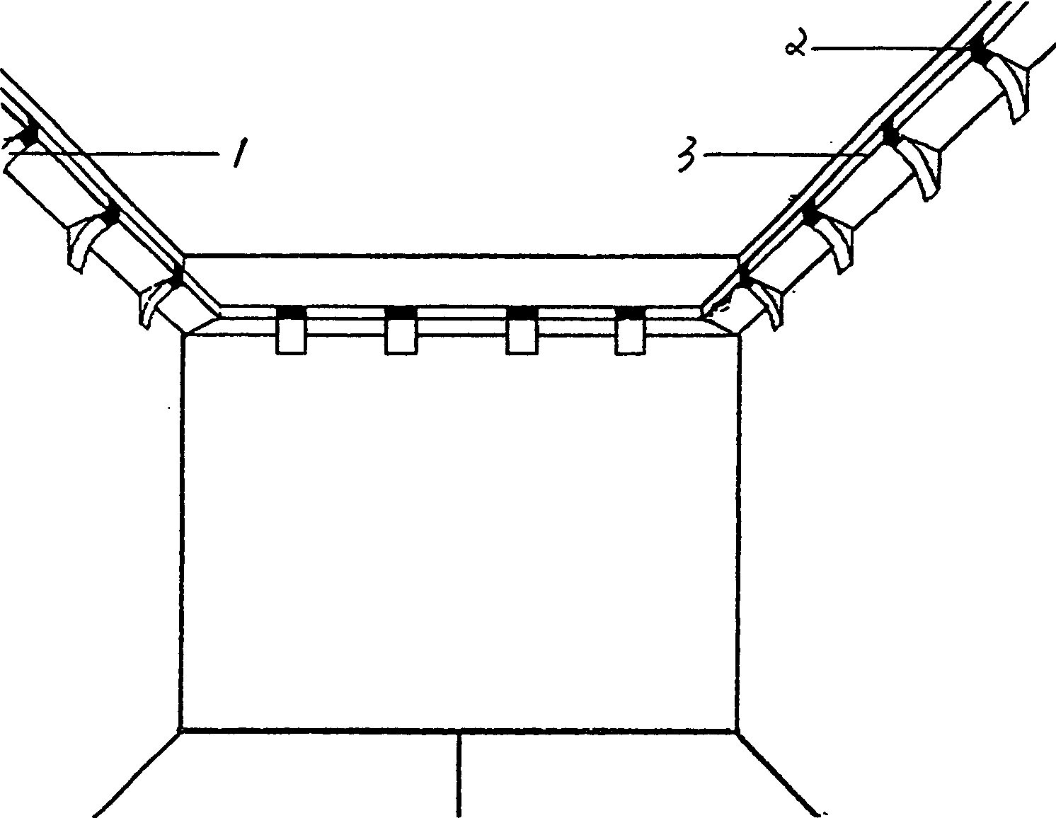 Novel decorative suspended ceiling