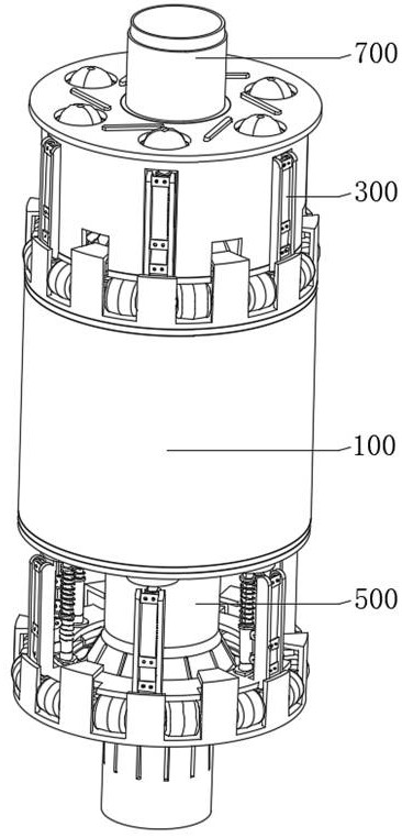 Multi-layer sliding surface landslide monitoring and early warning device